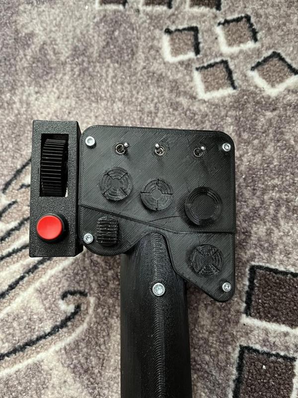 OH-58 grip for collective