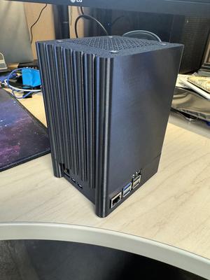 Radxa SATA HAT Case w/ 80mm fan