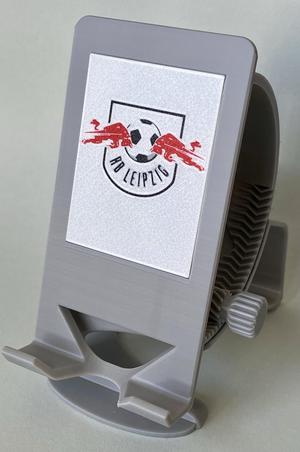 Multi-color Cover Plate for revised Phone Holder (here: RB Leibzig)