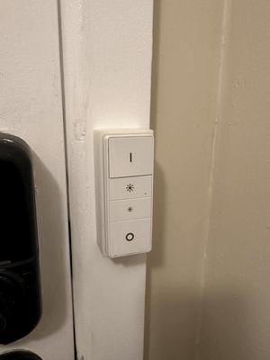Phillips HUE Dimmer V1 AU Switch Cover 87x35mm (2 switch)