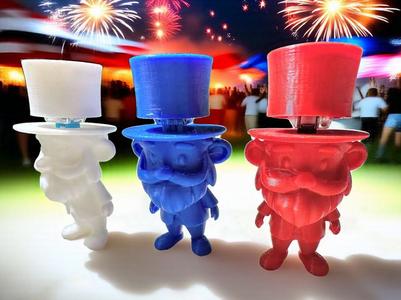 Uncle Sam Clicker Fidget Toy