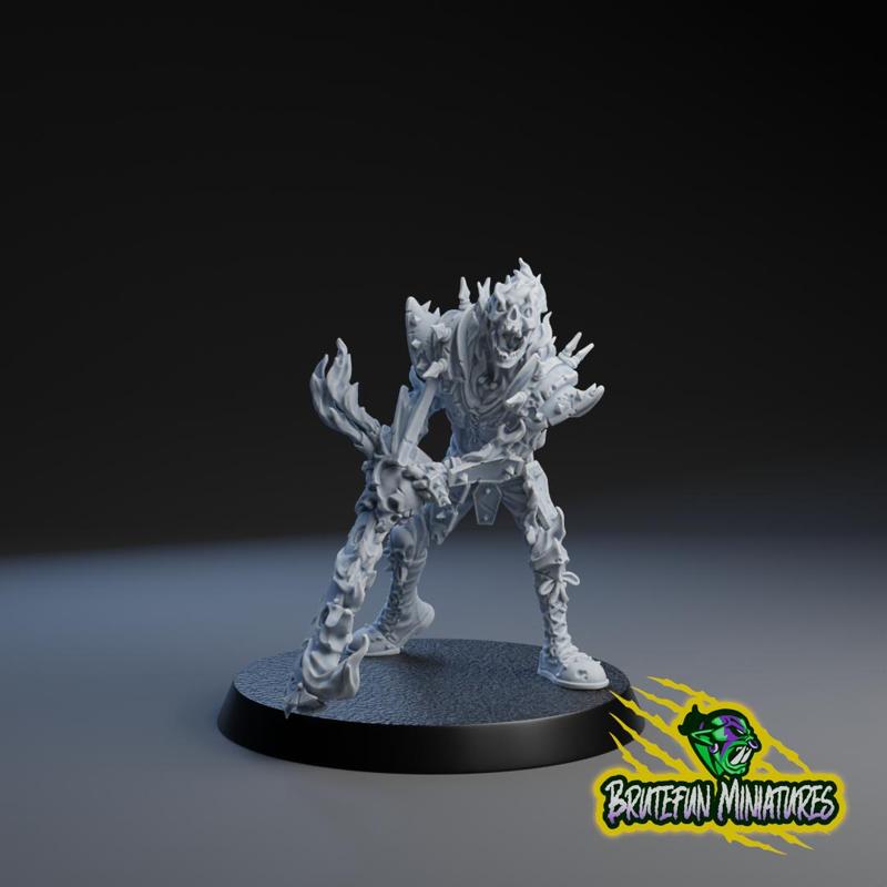 FANTASY FOOTBALL SKELETON CHAINSAW MANIAC - PRESUPPORTED