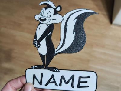 Pepe Le Pew Looney Tunes—Your Name
