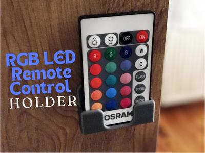 RGB LED Remote Control Holder