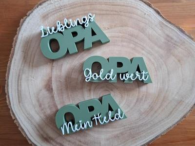 Grandpa's Sign Holder
