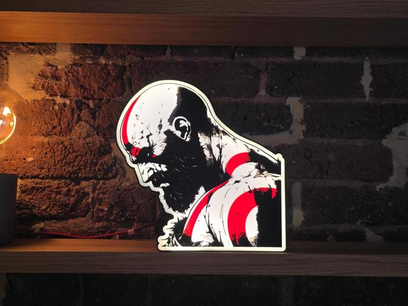 Kratos God of War LightBox