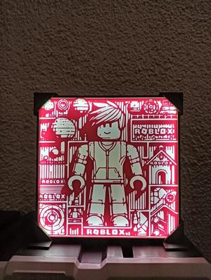 Roblox Based Lamp/Deco (DIY) With Easy Solution To Change Front !