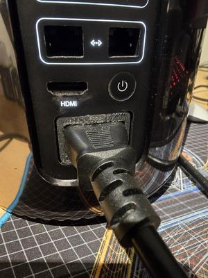 Mac Pro 2013 power inlet cover