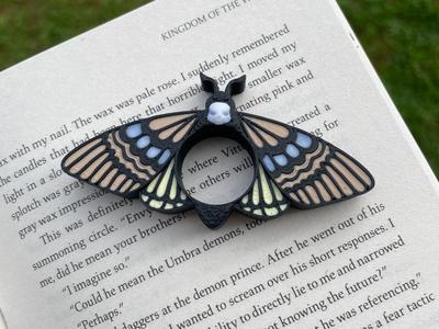 Death's-head Hawkmoth Page Holder | Skull Moth