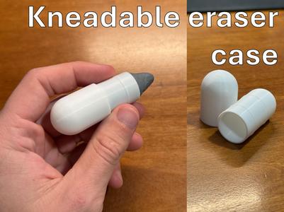 Kneadable eraser case