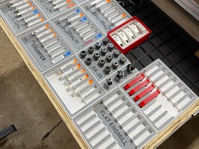 Gridfinity Endmill Organizer