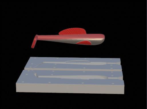 Fishing lure / bait mold