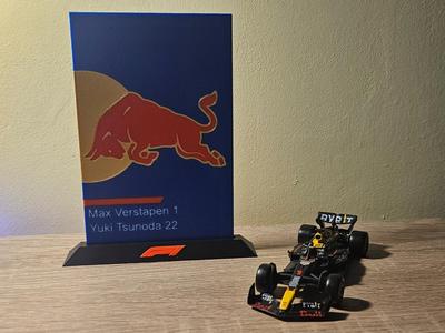 RedBull F1 2025 sign