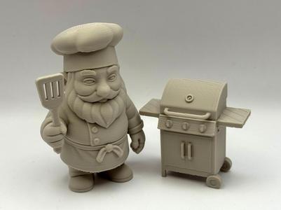 BBQ Garden Gnome Set