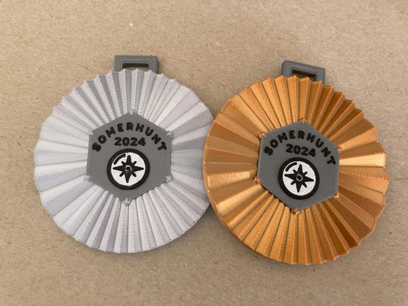 Paris 2024 Olympic Medal Template