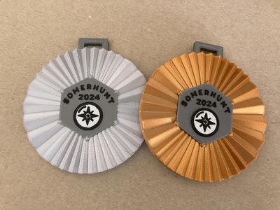 Paris 2024 Olympic Medal Template