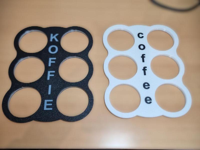 COFFEE Holder tray (6 pieces)