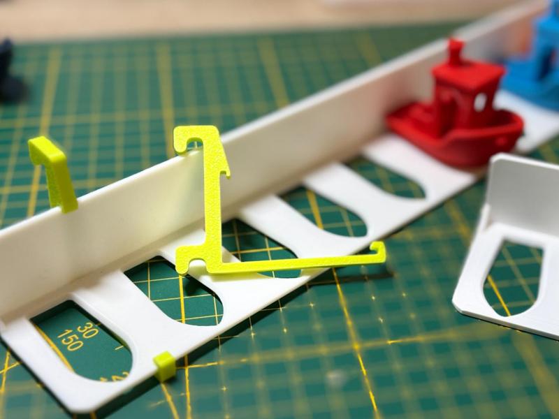 Hacken Benchy shelf for IKEA Skadis - easy and fast