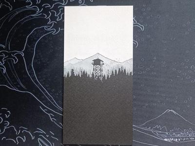 FIREWATCH landscape layered portrait