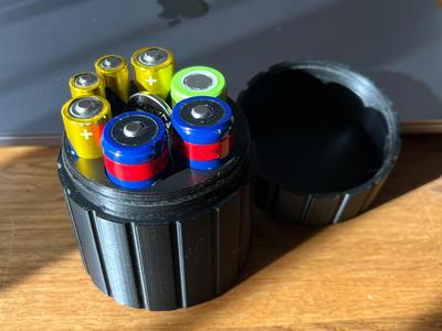 Tactical Battery Holder 18650 AA AAA CR2032 CR123