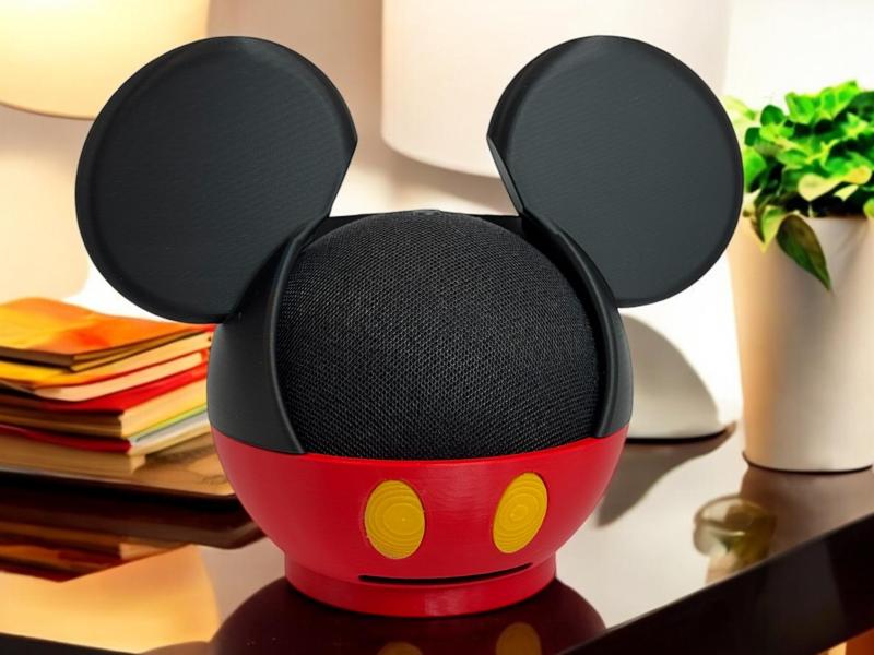 Amazon Echo Dot Alexa Dock Mickey Mouse Edition