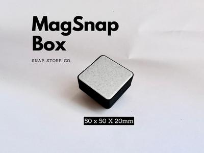 MagSnap Box - Small EDC Carry Case - 50x50mm