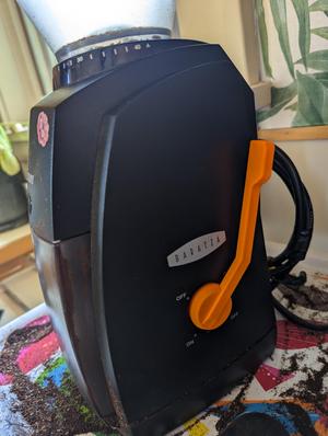 Baratza Encore grinder lever switch
