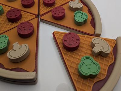 Pizza by the Slice | Stackable Toy Desk Fidget
