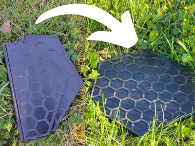 HexPad - portable Seat Pad for Hiking/Camping