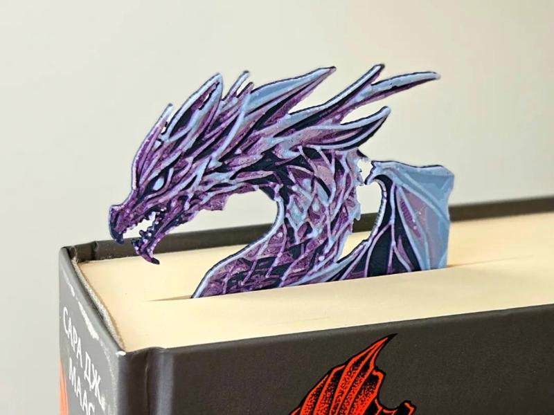 Crystal Wyvern - Dragon Bookmark