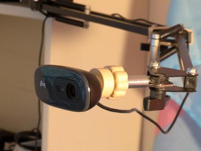 Logitech C270 M10 socket ball joint mount