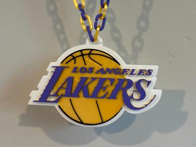 Los Angeles Lakers Pendant & Chain