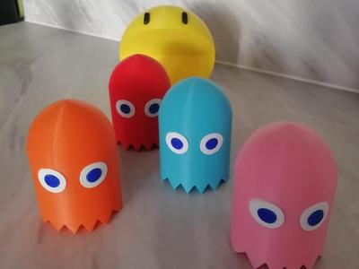 Pac Man and Ghost Set