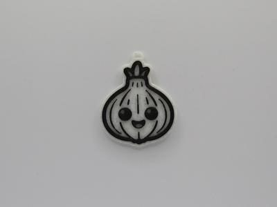 Cute Onion Keychain