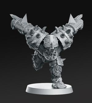 015 Orc Blocker Fantasy Football 32mm