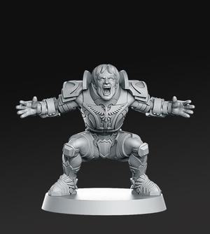 011 human line Fantasy Football 32mm
