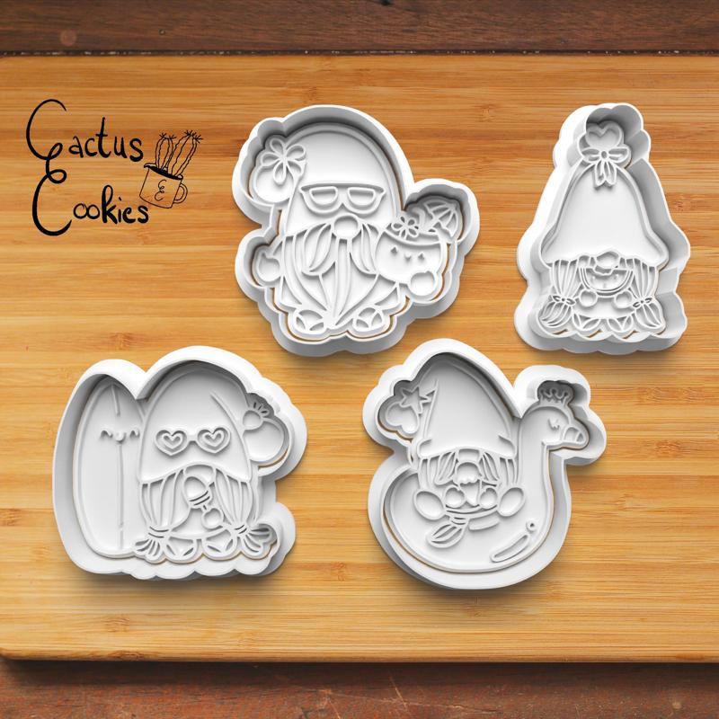 Holiday Gnome Cookie Cutter Set 0021