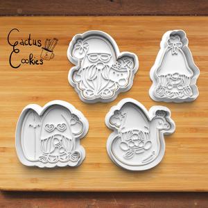 Holiday Gnome Cookie Cutter Set 0021