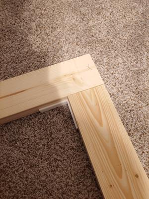 Right Angle 2x4 Connector