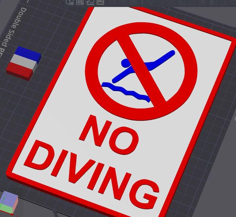 No Diving