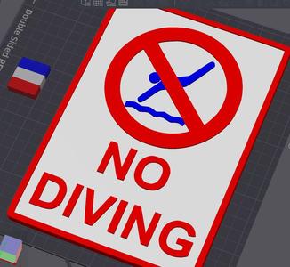 No Diving