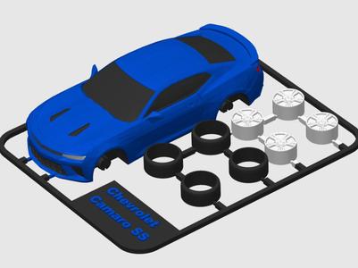 Chevrolet Camaro SS 2016 kit card