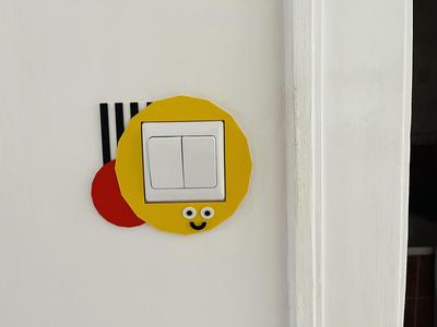 Funny light switch cover
