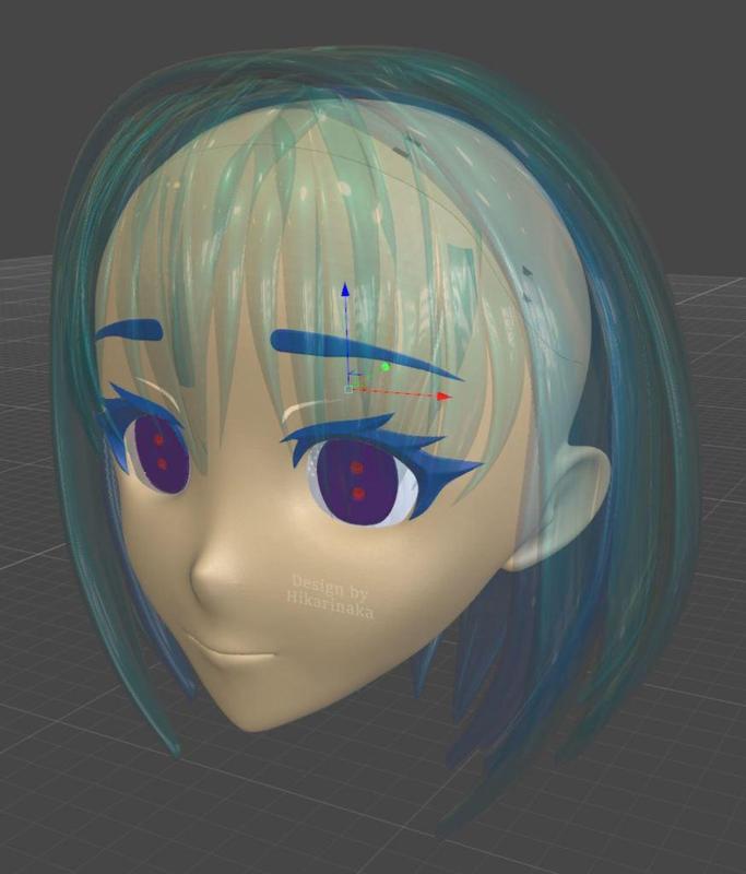 MiSide Mita kigurumi mask with moovable eyes