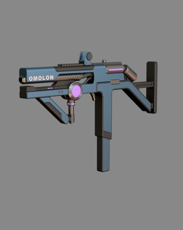 Omolon Phosphorous MG4 – Destiny 2 full printable