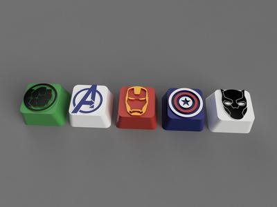 Keycap Set Marvel (Cherry MX)