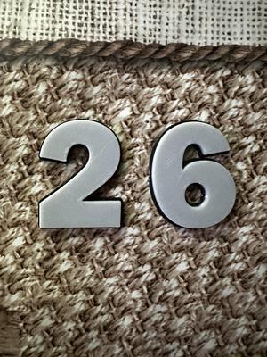 Door numbers 0-9