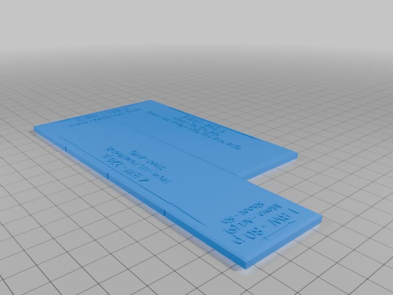 DBMM measuring rulers