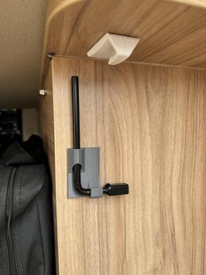 Hymer Grand Canyon greywater key holder