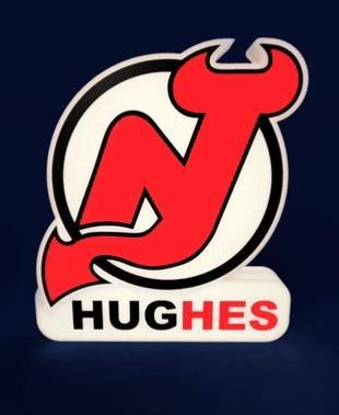 New Jersey Devils Sign – LED Strip Compatible